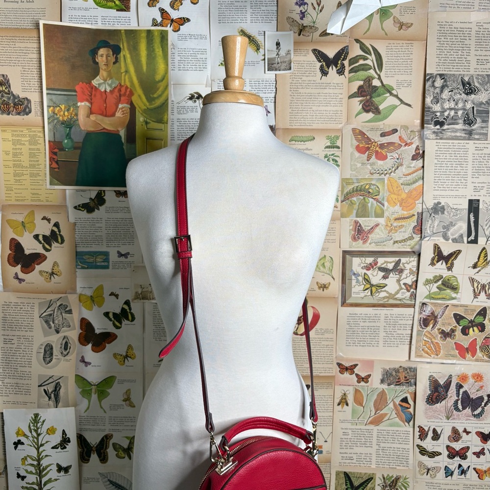 Small red handbag or crossbody
